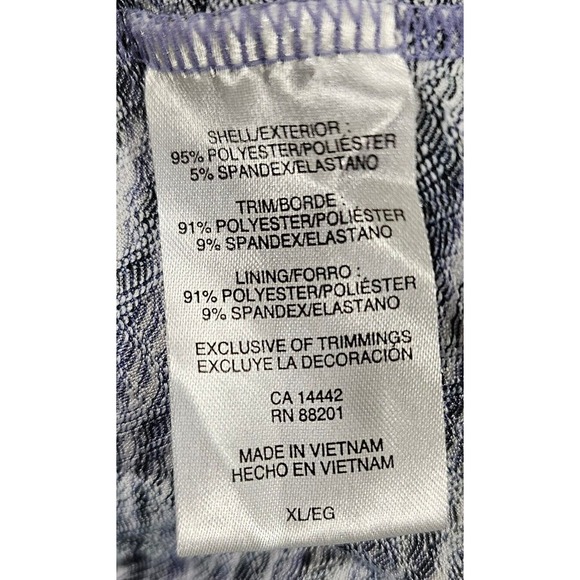 MPG Mondetta Dress Active Sporty Golf Tennis Purple Gray Shelf Bra WOMENS XL - Picture 3 of 11